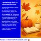 U3V MU - Listopad před námi: Co zažít a neprošvihnout